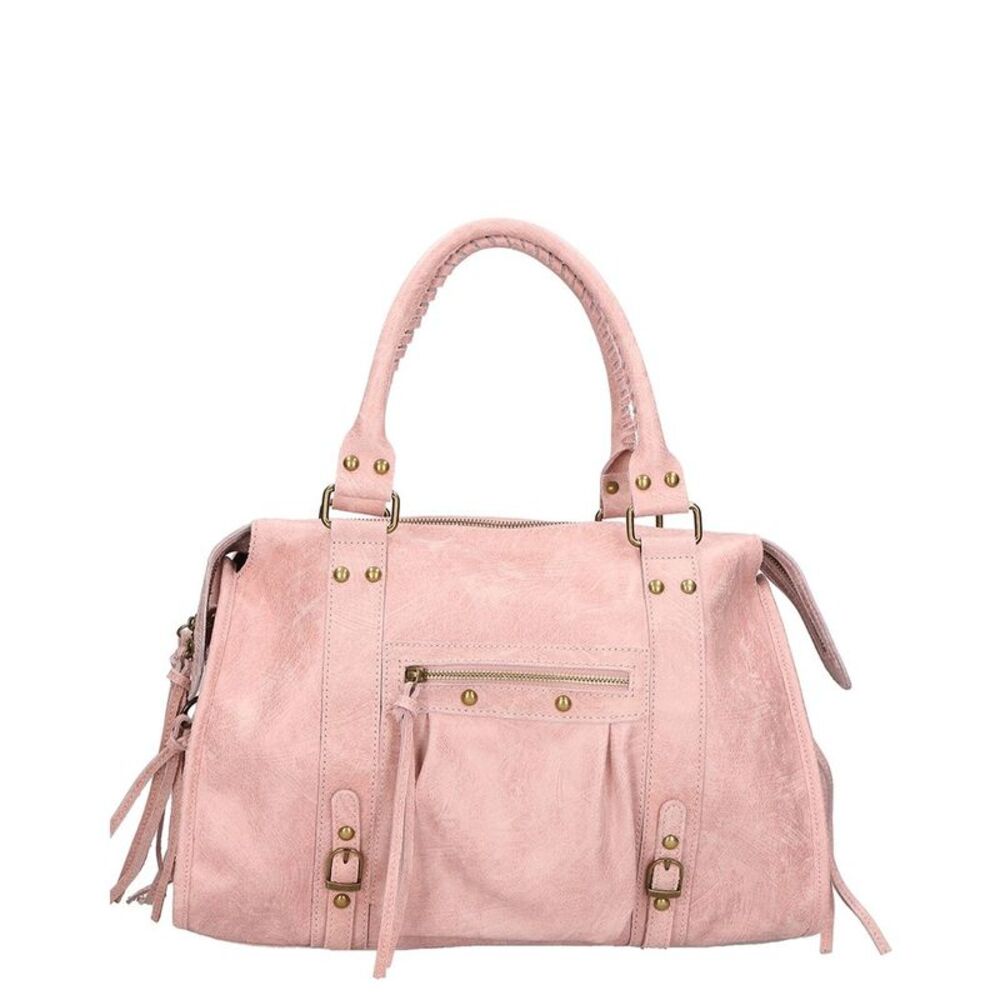 Chiara Ferretti Leather Satchel, Pink